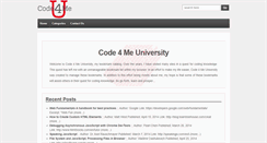 Desktop Screenshot of code4meu.com